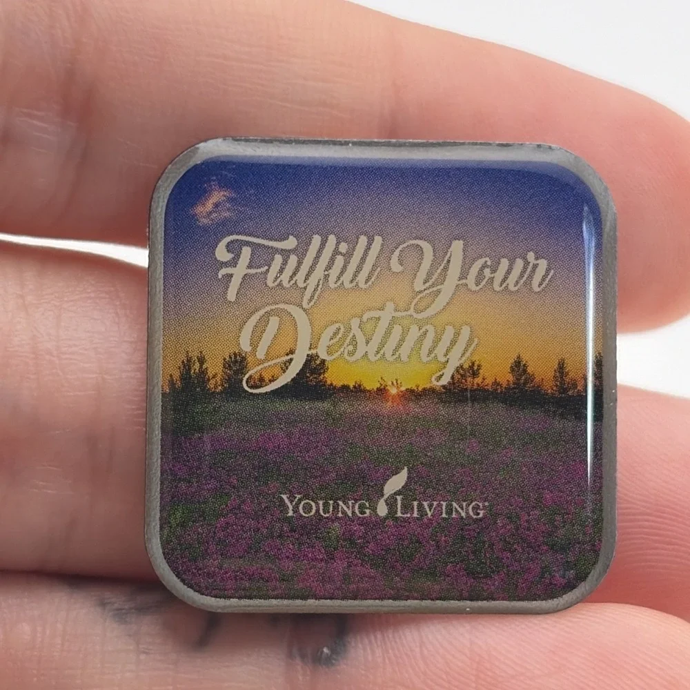 Fulfill Your Destiny Young Living Scent Fragrances Lapel Hat Pin